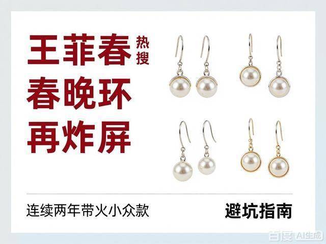 王菲春晚耳环再炸屏：连续两年带火小众款热搜狂欢背后藏着真相(图2)
